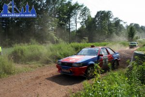Rallye-Rennwagen bei der Rallye-Warndt (Foto: Hell)