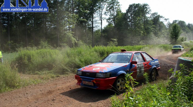 Rallye-Rennwagen bei der Rallye-Warndt (Foto: Hell)