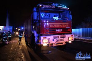 Das neue TLF, aufgenommen bei einem Einsatz 2013 © Andreas Hell