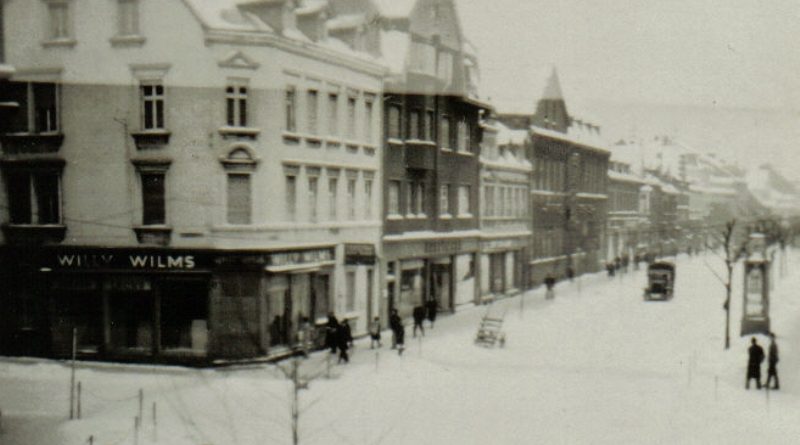 Haus Willy Wilms an der Ecke Poststraße-Bismarckstraße in den 1920ern © Strempel