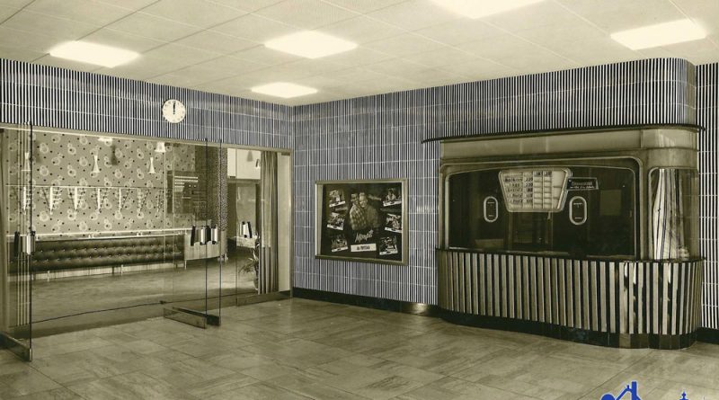 1957: Blick in das neue Residenzkino © Günther Theis