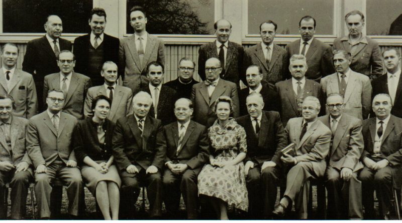 1960: Lehrerkollegium des Knaben-Gymnasiums