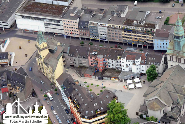 2008: Blick in das City-Dreieck (Foto: M. Scheller)