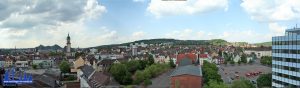 Panoramablick über die Stadt - Danke an die FFW Völklingen, die diesen einmaligen Blick ermöglicht hat! © Andreas Hell Bild anklicken für Großansicht!