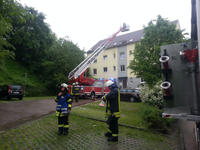 Blitzeinschlag auf dem Bachberg - Foto Avenia