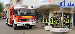 Die Völklinger Feuerwehr im Einsatz - Foto: Andreas Hell