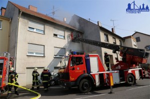 Wohnhausbrand in Ludweiler