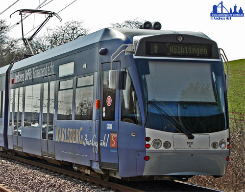 Saarbahn - für Völklingen ist sie wohl abgefahren.