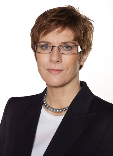 Ministerpräsidentin Annegret Kramp-Karrenbauer - Foto: saarland.de