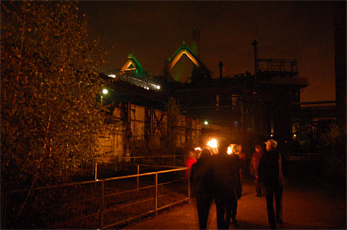 Fackelführung im Weltkulturerbe Völklinger Hütte Copyright: Weltkulturerbe Völklinger Hütte/Archiv