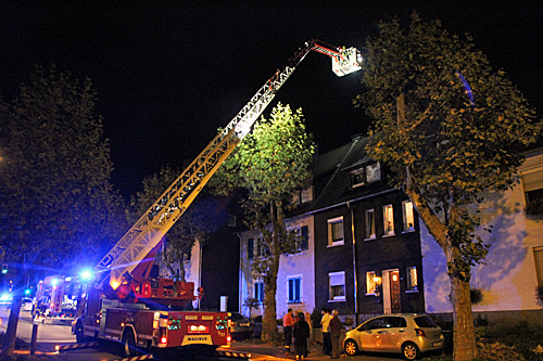 Unbegründeter Brandverdacht in der Kühlweinstraße