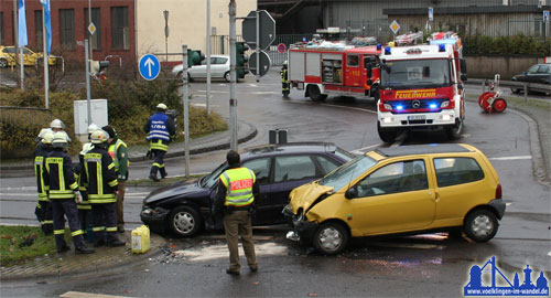 Verkehrsunfall - Symbolfoto von A. Hell