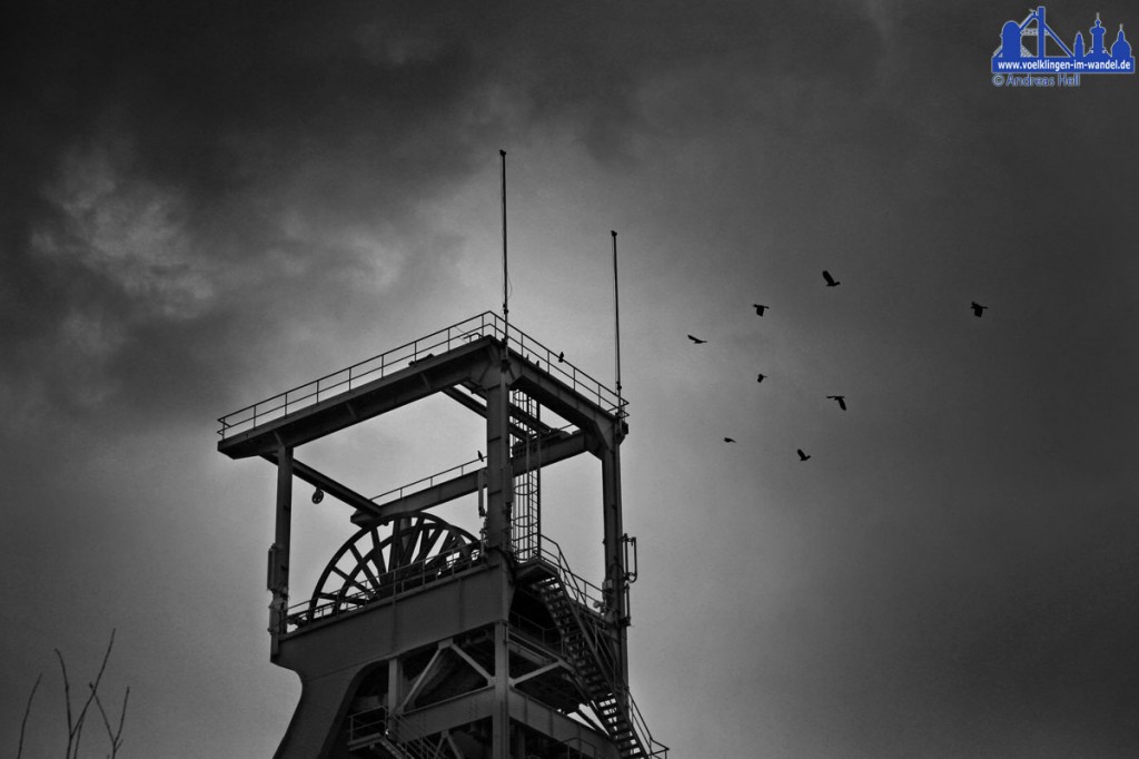 Zur Zeit wirkt es um Luisenthals altes Bergwerk eher düster