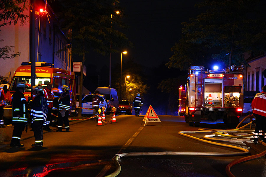 Unausweichlich ist die Vollsperrung der Ludweilerstraße (Foto: A.Hell)