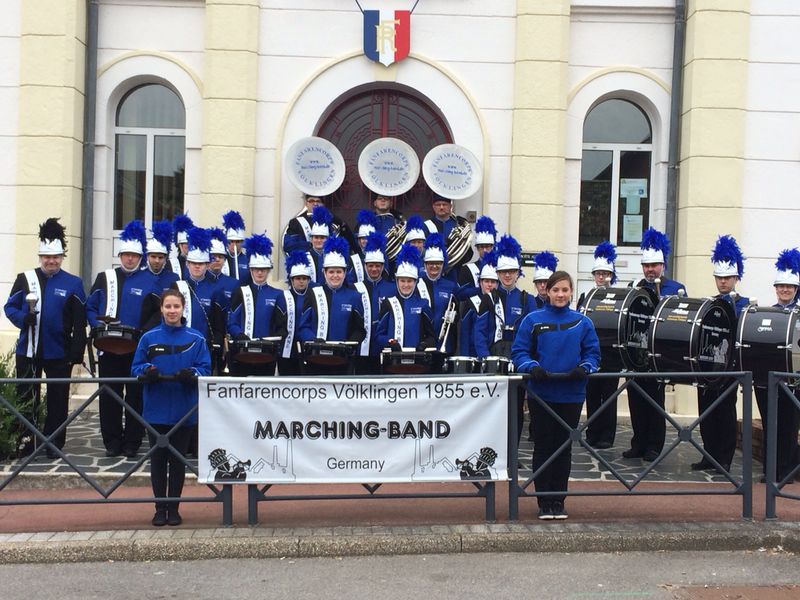 Die Marchingband auf Tour. (Foto: Verein)