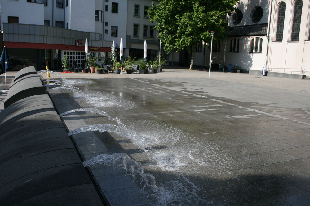 Der Brunnen am Adolph-Kolping-Platz (Foto: Stadt)