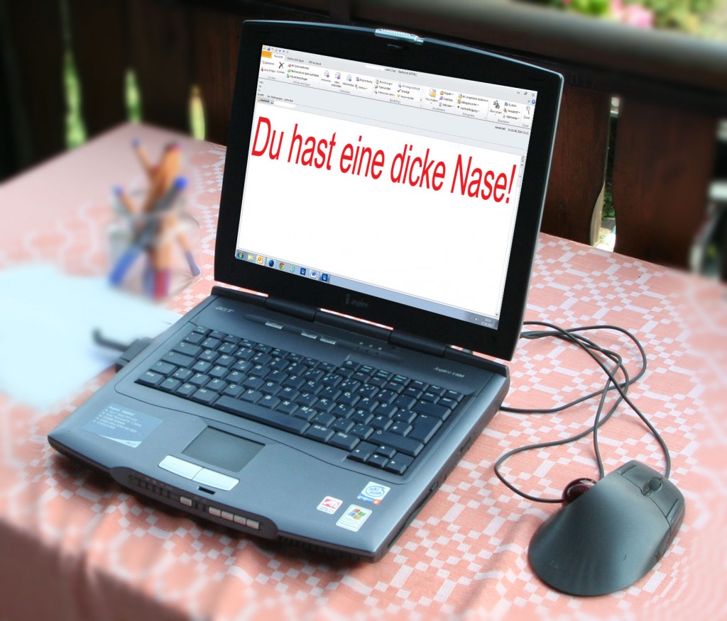 Cyber-Mobbing verrbeitet sich immer mehr. (Fotomontage)