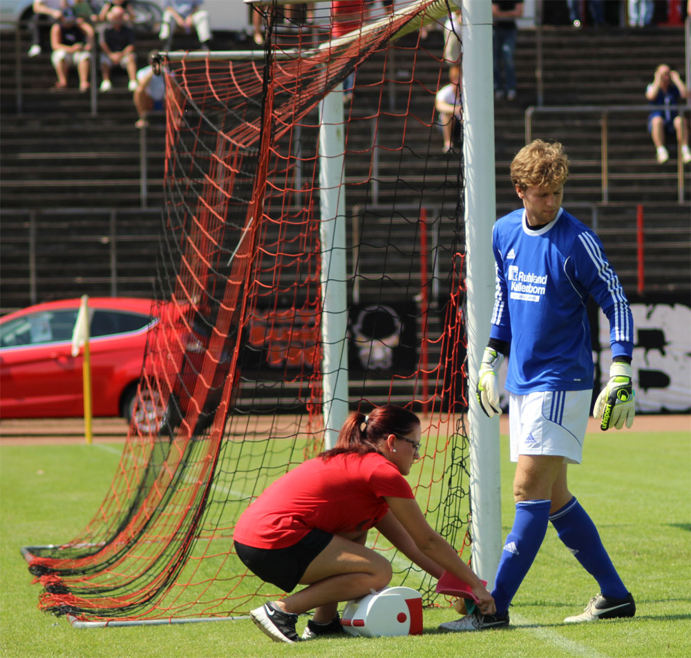 Sebastian Buhl während des Heimspiels gegen Neunkirchen in der vergangenen Saison (Foto: Hell)