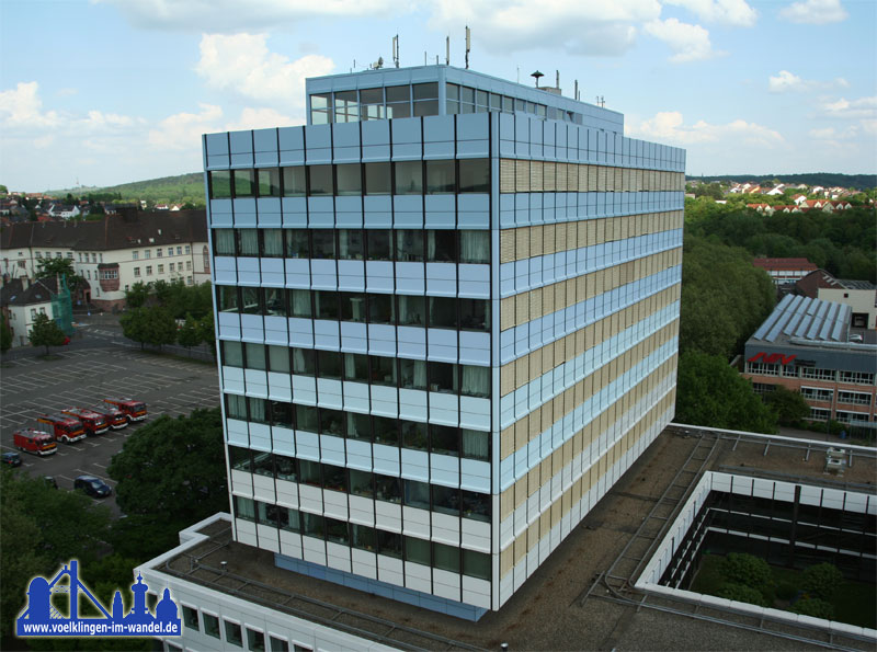 Das Völklinger Rathaus (Foto: Hell)