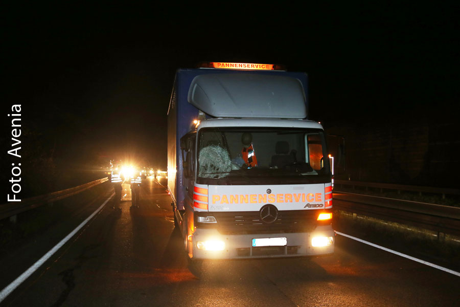 Der LKW konnte einfach nicht mehr ausweichen. (Foto: Avenia)