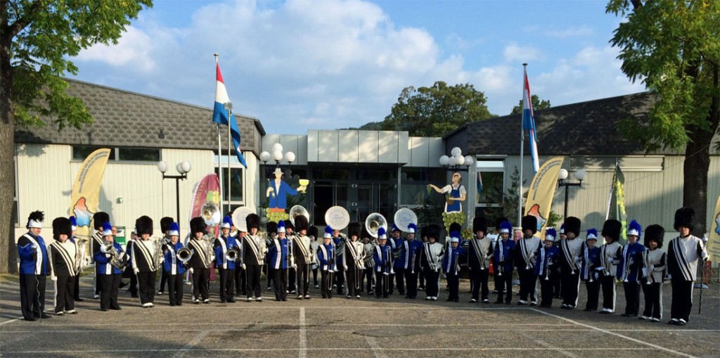 Die Marching Band beim Weinfest Grevenmacher (Foto: Verein)