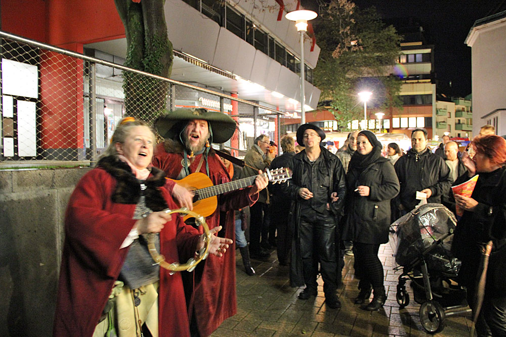 Gaukler auf dem Mondscheinmarkt 2013