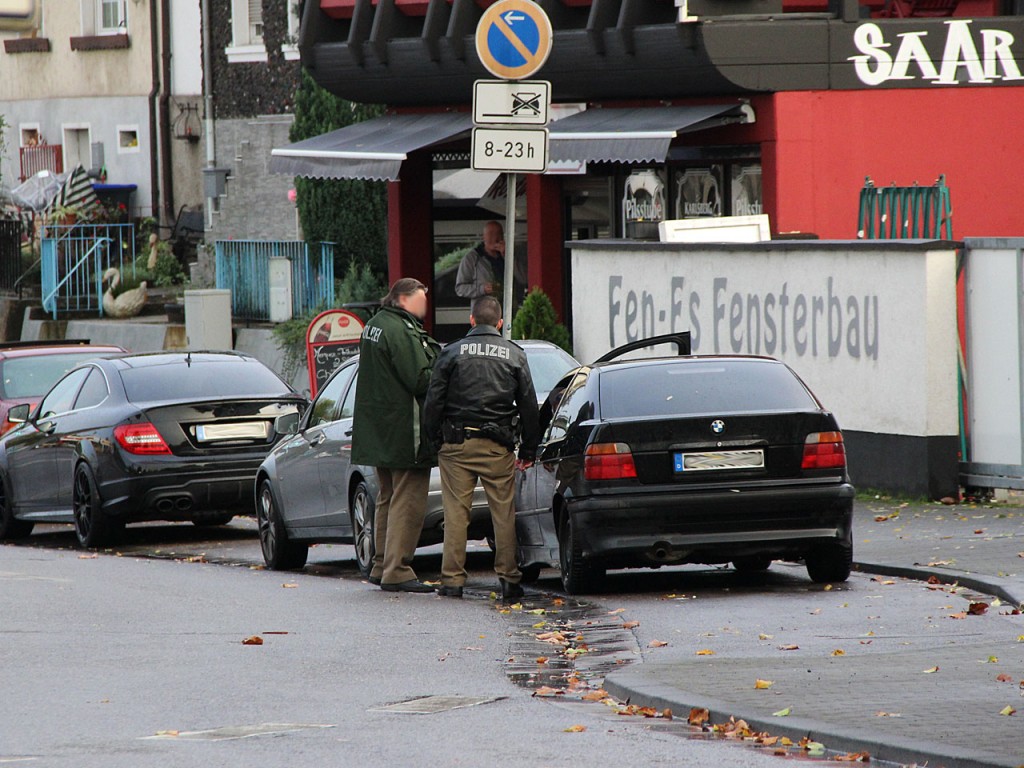 Eine Verkehrskontrolle in Wehrden (Symbolfoto: Hell)