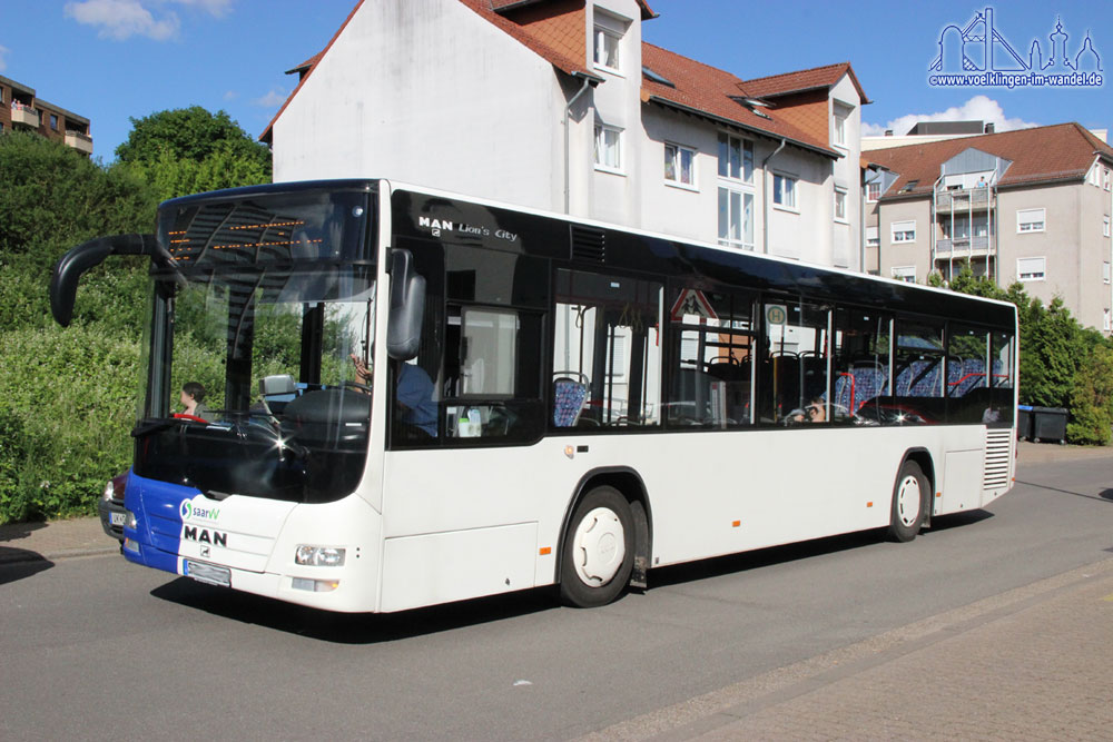 Ein Bus in Völklingen (Symbolfoto: Hell)