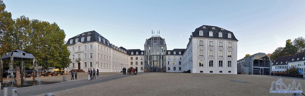 Das Saarbrücker Schloss ist Sitz des Regionalverband Saarbrücken (Foto:Hell)