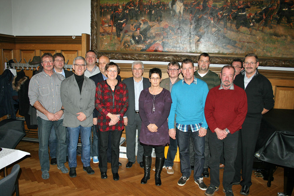 Jubilare  der Stadtverwaltung Völklingen (Foto: Stadt)