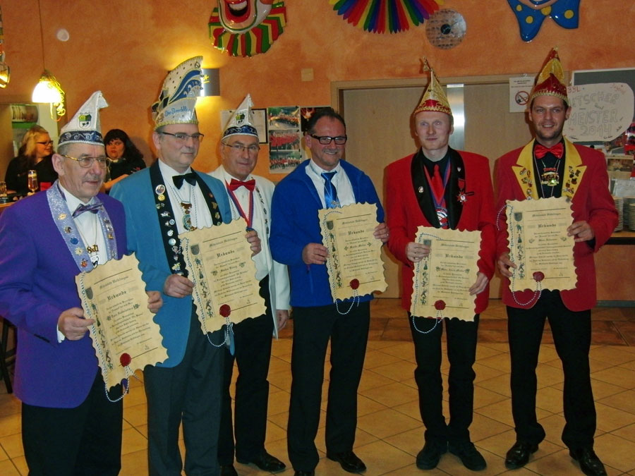 Narren des Jahres 2015 (Foto: Stadt)