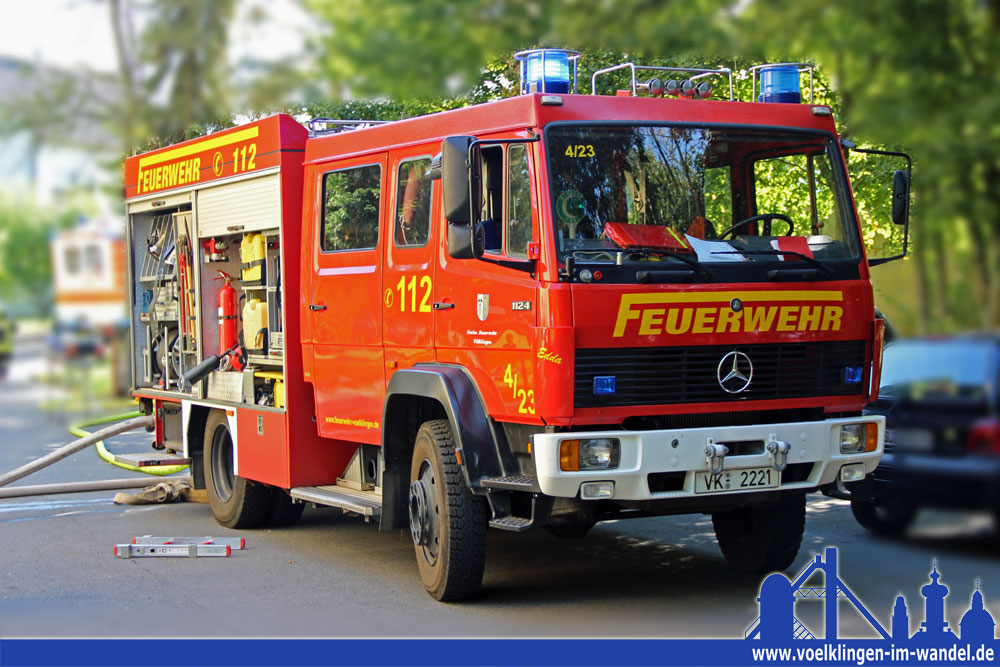 Feuerwehr im Einsatz (Symbolfoto: Hell)