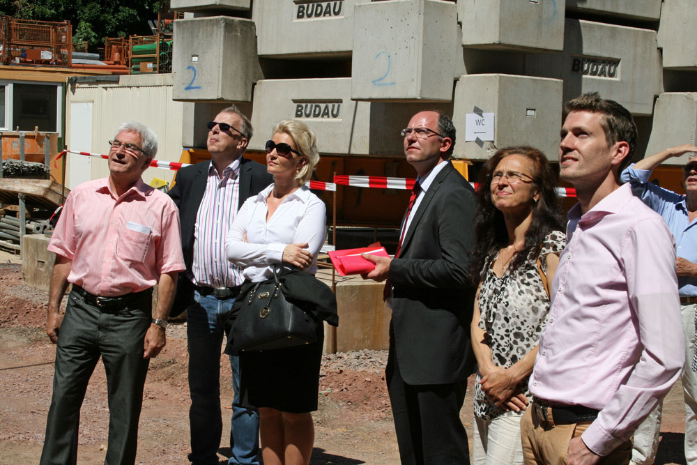 Das Völklinger Seniorenzentrum feierte Richtfest (Foto: Stadt)