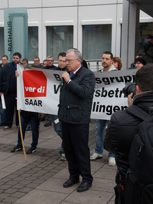 Geschäftsführer Michael Böddeker: Verständnis für die Demonstranten habe er (Foto: Ganster)