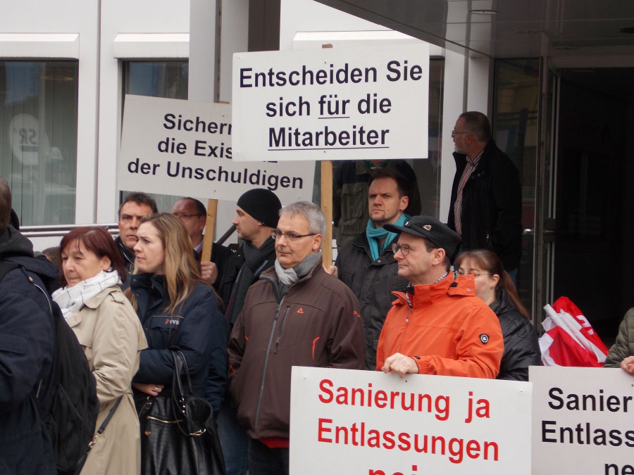 Die Begelschaft weiß, dass eine Sanierung nötig ist - aber ohne Köpferollen! (Foto: Ganster)