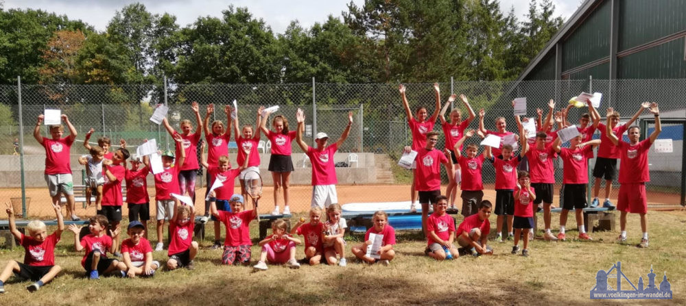 Teilnehmer des TC Heidstock Sommer-Camps 2020 (Foto: Verein)