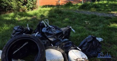 TC Heidstock macht beim Clean-up-Day mit