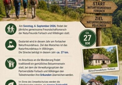 Freundschaftsmarsch Forbach-Völklingen im September 2026
