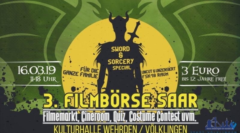Die 3. Filmbörse Saar ist eine Kooperationsveranstaltung von Daniel Igel, Filmbörse Saar “Next Heroes Events” und der Stadt Völklingen.
