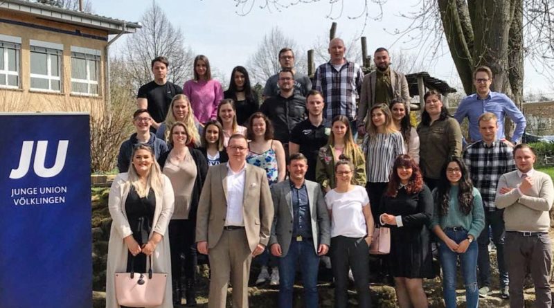 Der neue Vorstand der Jungen Union in Völklingen (Foto: JU Völklingen)