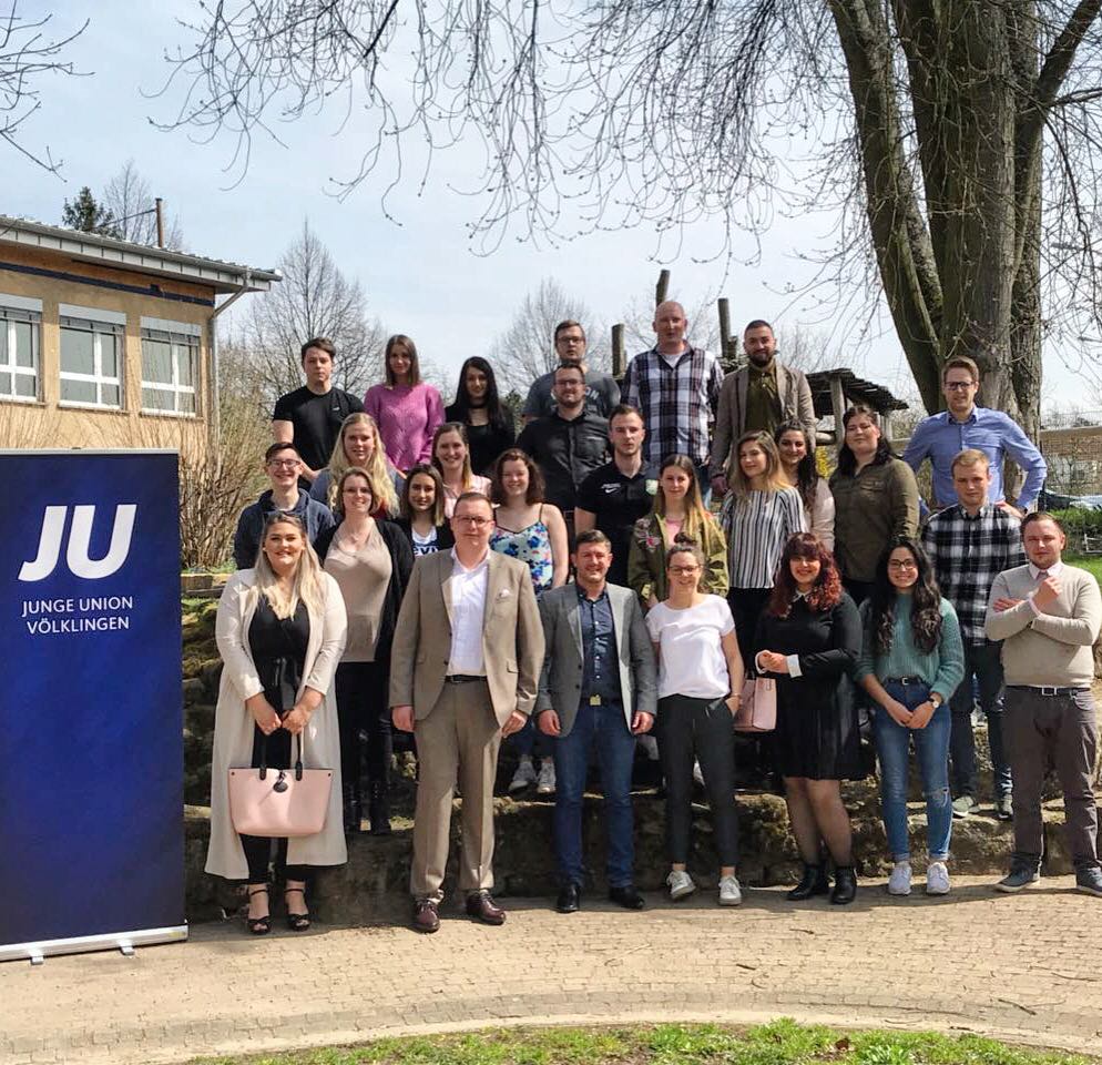 Der neue Vorstand der Jungen Union in Völklingen (Foto: JU Völklingen)