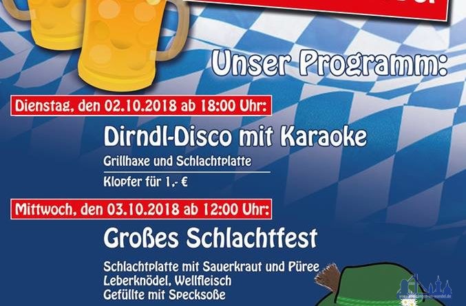 Oktoberfest ASV Luisenthal 2018