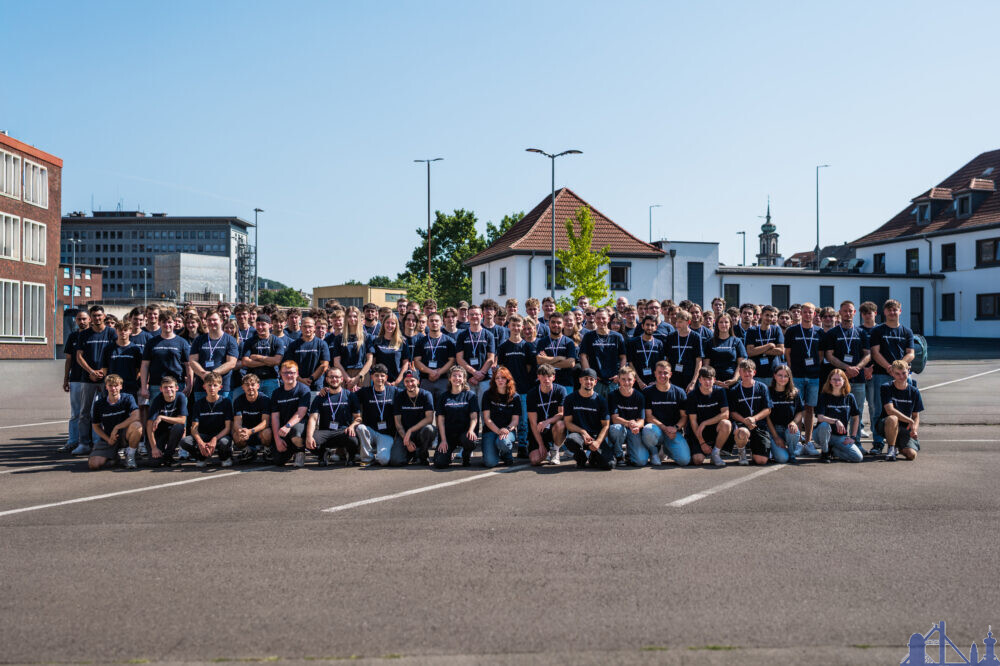 125 Azubis starteten heute bei Saarstahl und Dillinger ins Berufsleben. © Johannes Nollmeyer/ SHS – Stahl-Holding-Saar GmbH & Co. KGaA
