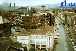 Bismarckstraße um 1978