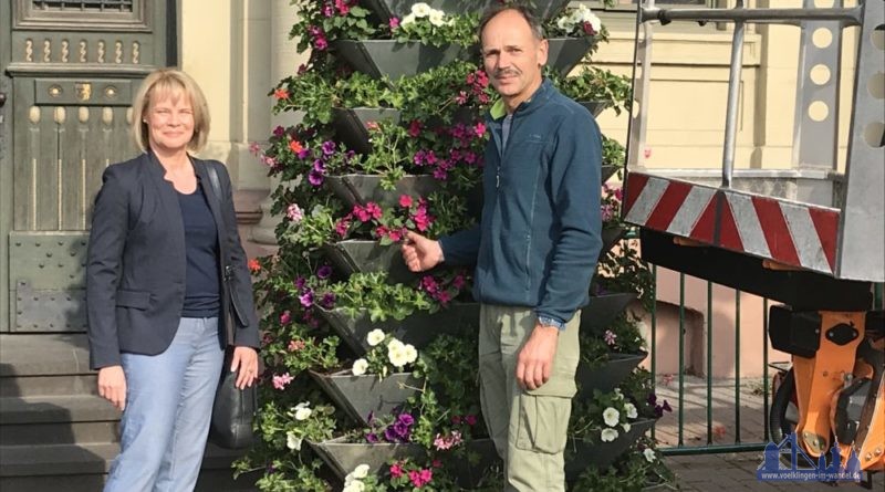 Blumenpracht in der Stadt (Foto: Stadt VKL)