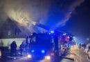 Feuerwehr Völklingen unterstützt in Köllerbach: Großbrand in der Silvesternacht
