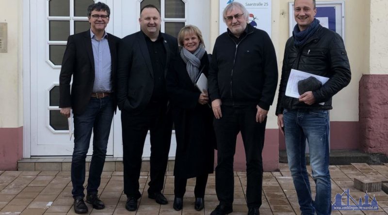 Peter Gillo, Regionalverbandsdirektor, Thomas Otto, Hauptgeschäftsführer der AK und Eckhard Rothhaar, Leiter des IK Völklingen (Foto: Isabel Winzer)