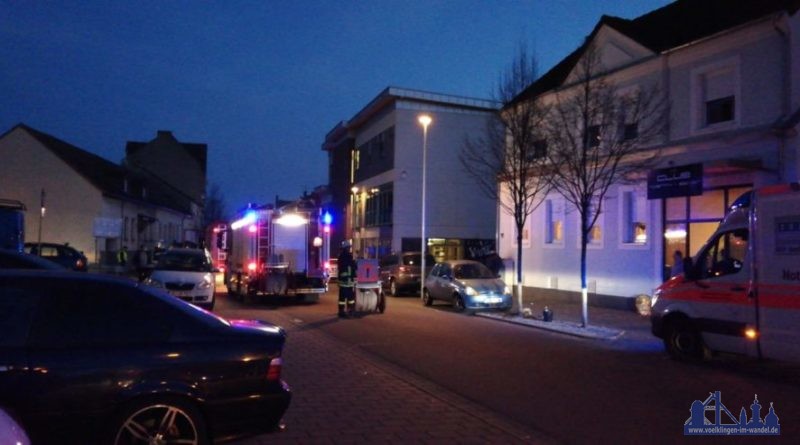 Brand Hoftstattstraße (Leserfoto)