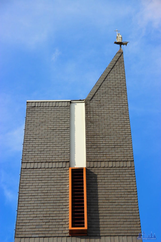 Die Turmfigur auf Sankt Michael ist eines Ihrer weitsichtbaren Werke (Foto: Hell/Archiv)
