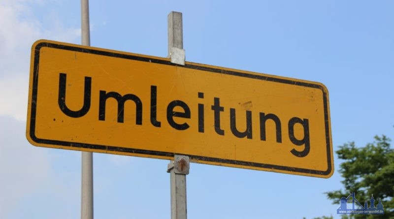 Umleitung (Symbolfoto)